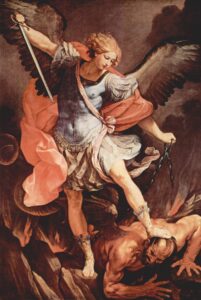 Archangel Michael by Guido Reni