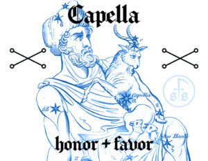 Capella devotional art by Sword + Scythe