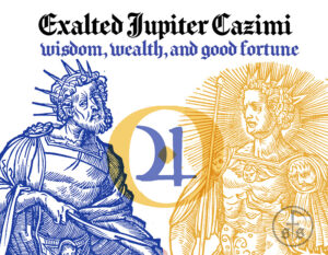 Jupiter Cazimi Devotional Art by Sword + Scythe
