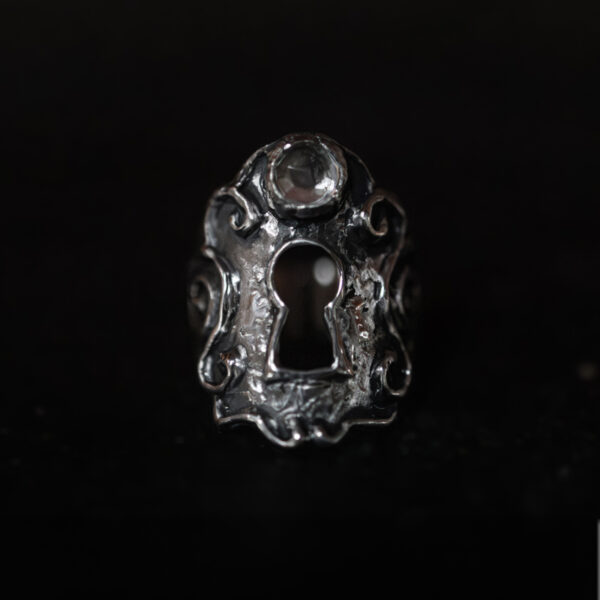 Alcyone + The Pleiades Talisman Rings featuring quartz set in solid sterling silver by Sword + Scythe