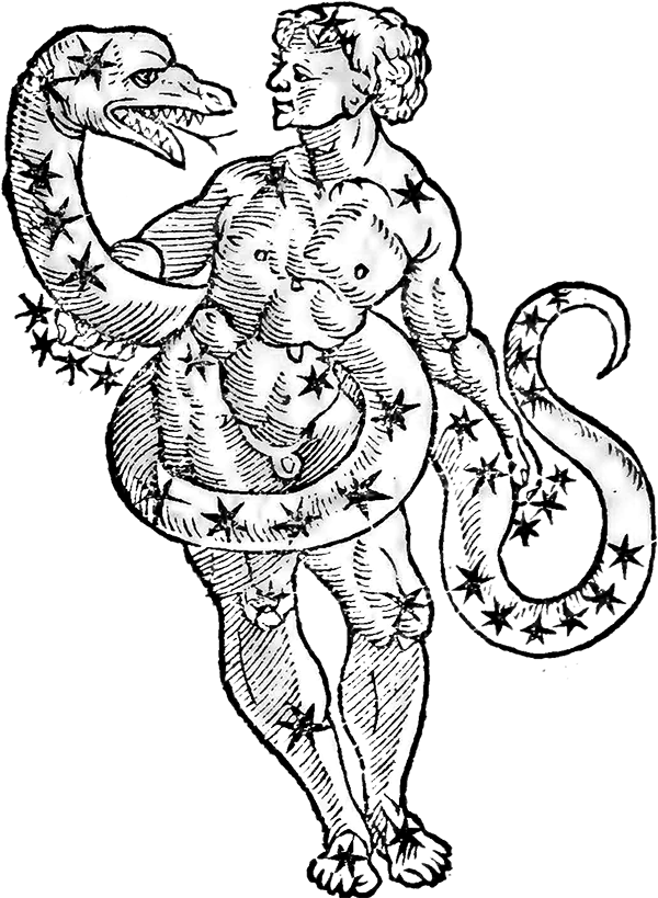woodcut image by Hyginus